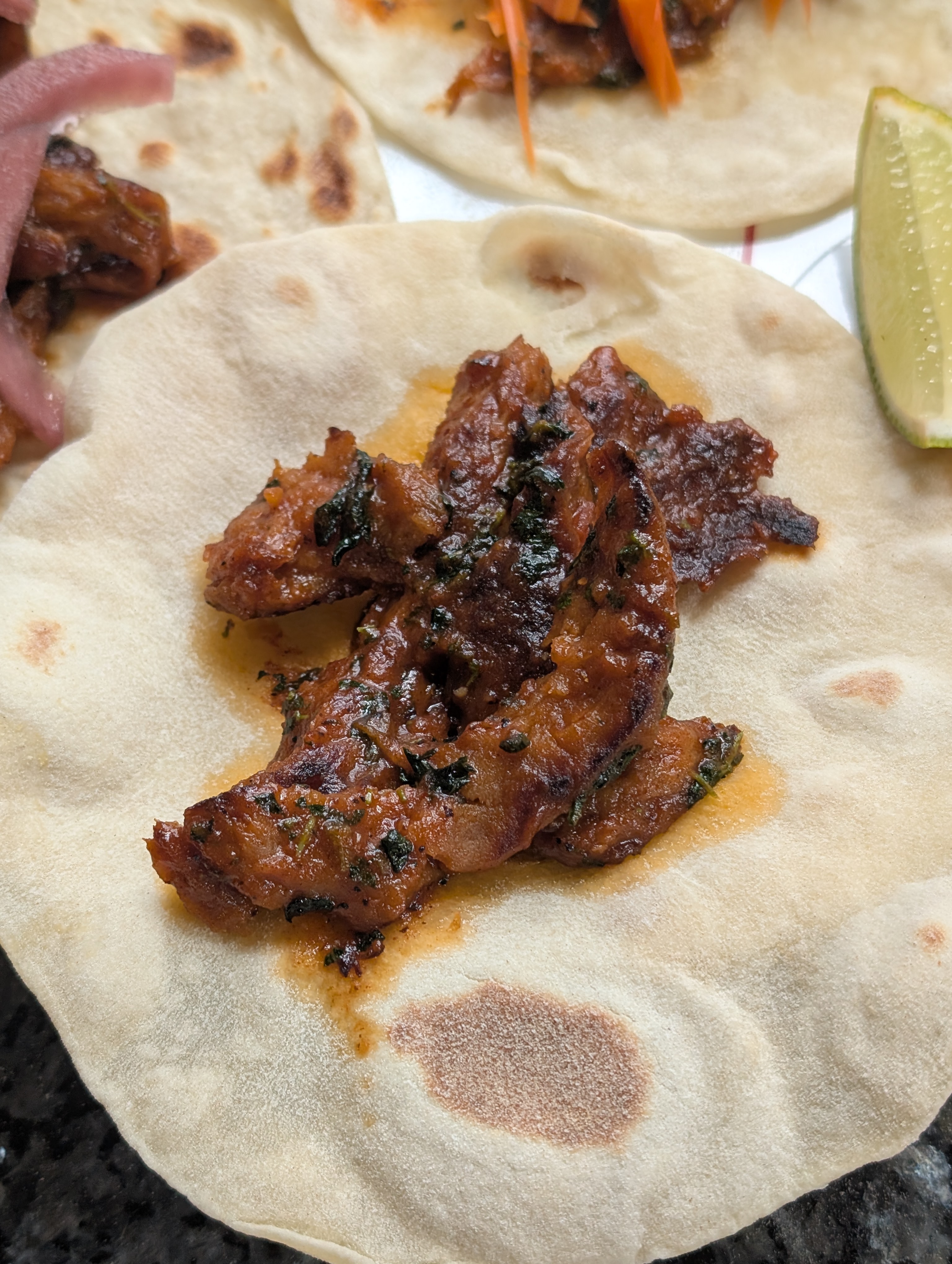 ginger garlic seitan
